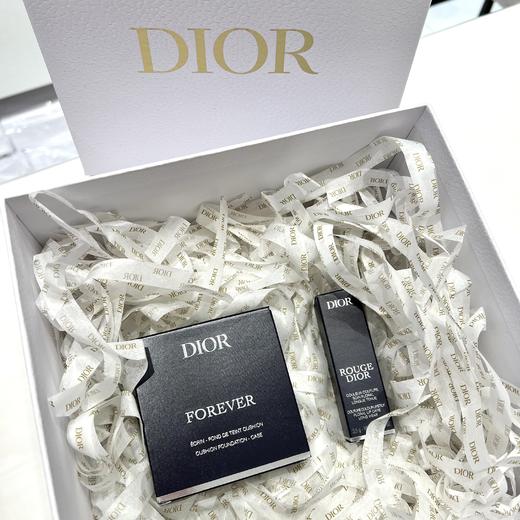 【1F】DIOR迪奥【新品】凝脂恒久气垫套装+新蓝金烈焰口红 商品图1