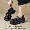 ZHR则则蝴蝶乐福鞋女2025春新款百搭小英伦厚底单鞋一脚蹬小皮鞋 商品缩略图4
