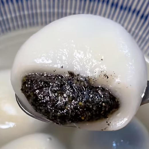 富世康元宵多口味包装 黑芝麻汤圆水煮元宵 速冻方便食品 商品图6