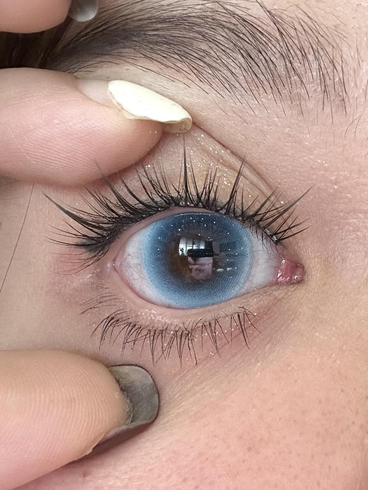 Jellydoll 小鱼人 半年抛 两片 14.5mm 参考着色13.8mm 基弧8.6 含水38% 新锐国货 商品图2