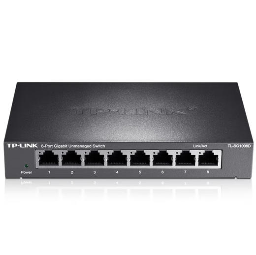 【JY】普联TP-LINK 8口交换机 TL-SG1008D 商品图0