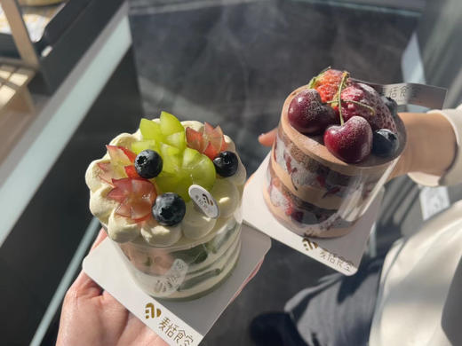 水果小蛋糕芒果/车厘子/草莓/蓝莓/葡萄/桃子/蜜瓜 商品图0