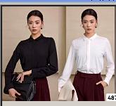 487313小尖领弹力衬衫 商品图11