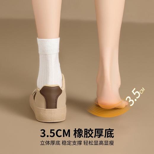 ZHR厚底增高德训鞋女2025春秋新款美拉德复古百搭运动休闲鞋女鞋 商品图4