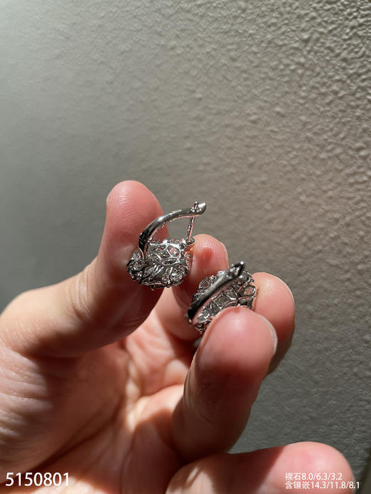 5150801，蛋面耳钉。具体价格微信咨询 商品图7