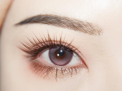 mimipark 微笑宝石 日抛 十片 14.4mm 参考着色13.88mm 基弧8.7 含水50% 新锐国货 商品图2