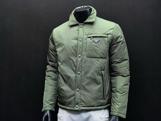 2025【臻品首发】Pra/普男士金属徽标饰Re-Nylon夹克棉衣外套 商品图0