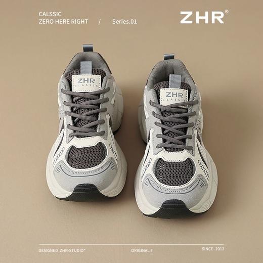 ZHR厚底增高老爹鞋女春季新款情侣时尚复古百搭超软运动休闲鞋女 商品图4