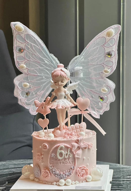 贝拉公主蝴蝶蛋糕 商品图0