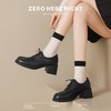 ZHR女鞋2024新款通勤深口方头英伦单鞋简约皮鞋系带轻便乐福鞋女 商品缩略图9
