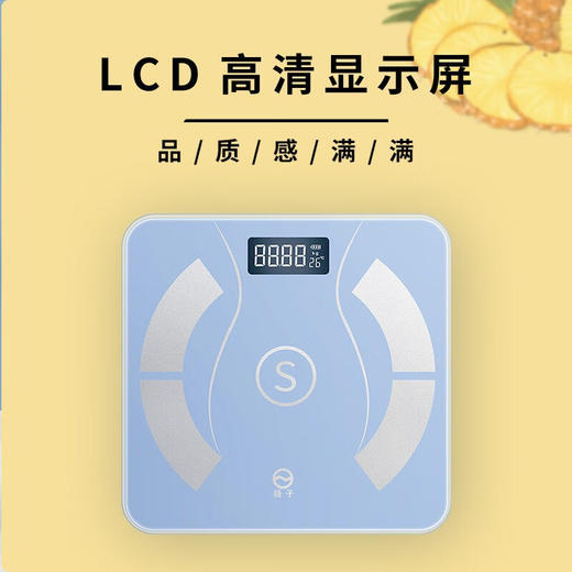 扬子_JS-2629体脂秤(蓝色) 商品图1