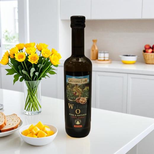 爷爷的农场核桃油 500ml/瓶 商品图0