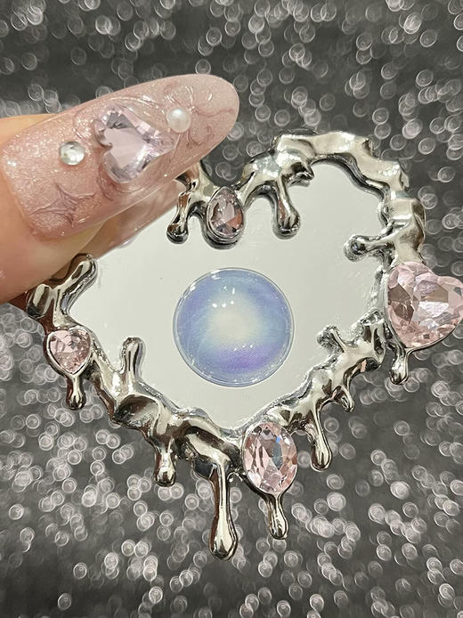 EGGUNCLE LENS 调色呆呆鱼 半年抛 两片 14.5mm 参考着色13.9mm 基弧8.5 含水40% 新锐国货 商品图4