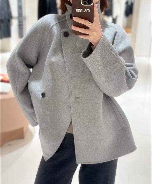 （稀缺货源）火桐hooton 全羊绒烟囱领双面呢大衣MHX006+MHX008 商品图3