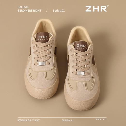 ZHR厚底增高德训鞋女2025春秋新款美拉德复古百搭运动休闲鞋女鞋 商品图7