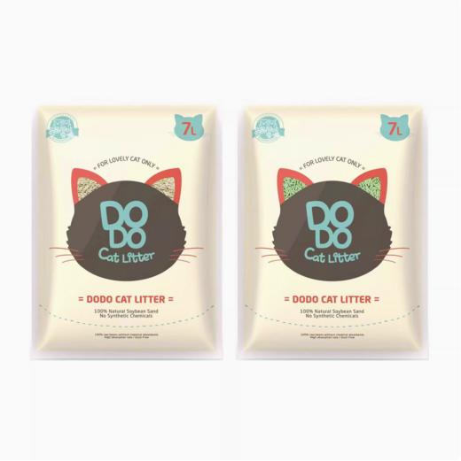 DODO豆腐猫砂7L奶香原味绿茶味猫咪成猫幼猫猫沙可冲马桶低尘猫砂 商品图5