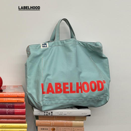 【LABELHOOD】蕾虎休闲简约帆布袋手提单肩袋包 商品图0