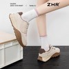 ZHR则则增高魔术贴休闲鞋厚底耐磨女鞋春季新款ins百搭运动休闲鞋 商品缩略图4