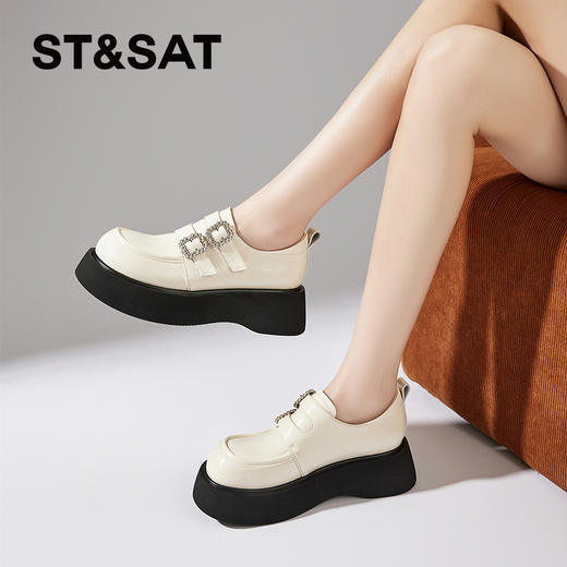 星期六学院风水钻扣松糕厚底乐福SSD1112E2G 商品图5