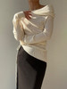 CINNAMON｜54910022 露肩解构针织上衣 [ 月白 ] 商品缩略图5