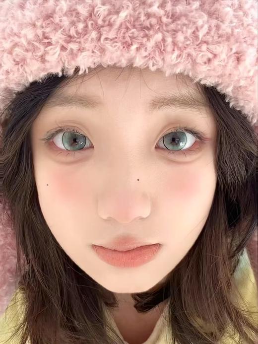 【大直径半年抛】LOVEIIKIRA-铃香幽兰绿-14.5mm【半年抛 0-1000度 含有525/575】着色13.9mm 商品图6