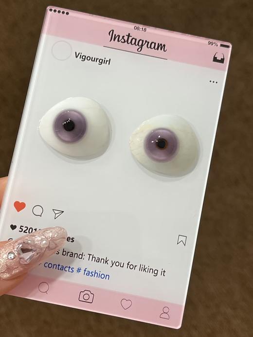 Vigour girl半年抛品牌--玻璃霜花 商品图2