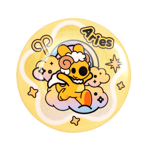 团团星座系列吧唧徽章 商品图1