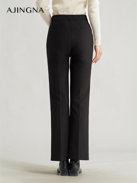 【商场同款】阿菁娜修身精致微喇长裤A28Q210009 商品图4