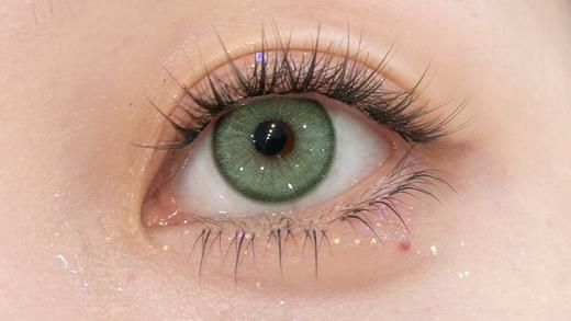 Pinkg半年抛·绿幽灵·14.5mm中大着色·韩产2片 商品图4