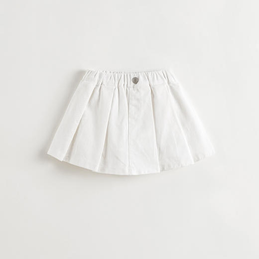 马克珍妮女童甜酷百搭牛仔短裙 儿童百褶裙2025年春装新款250203 商品图2