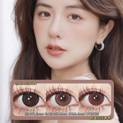 DEEKAY半年抛·G396&G397&G398·14.2mm(着色参考13.8mm) 0-1000度(有525/575) 韩产进口·(建议佩戴3-4个月左右更换)·贵妇DK 适合敏感眼 商品图0