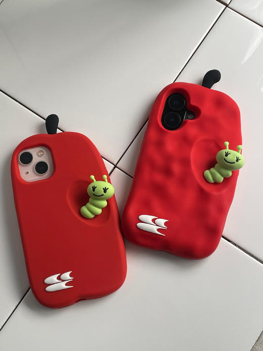 CryingCenter 泥捏版本苹果虫手机壳16系列 商品图4
