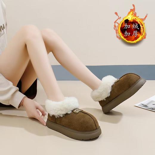 【HF】无忧购“清仓福利”冬季加绒加厚防滑厚底卡皮巴拉雪地靴286-2（截单后3-5天发货) 商品图4