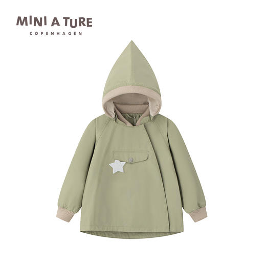 25新款 | 丹麦Mini a ture春秋薄款童装精灵帽夹克薄款防水外套夹克（非绒里）18m+ 商品图1