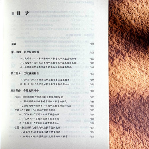 中国职业教育发展报告 2016—2017 职业教育改革实践 石伟平 商品图6