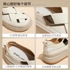 ZHR则则厚底透气板鞋女2024夏季复古时尚百搭单鞋增高罗马凉鞋女 商品缩略图4