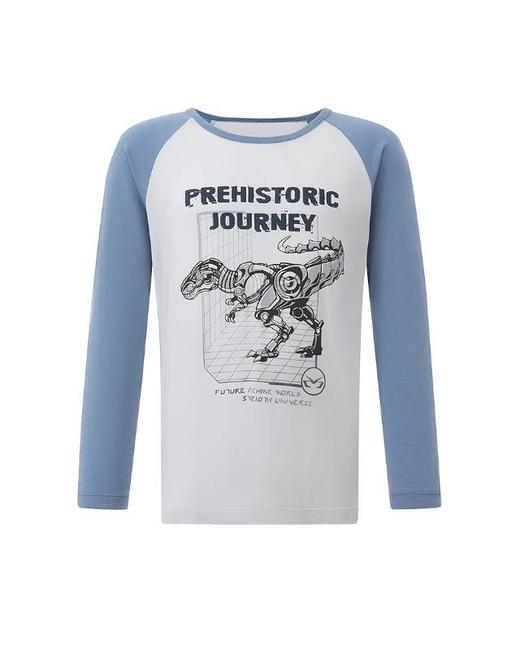 【春上新】8楼爱慕儿童Aimer Kids男孩奶皮机械恐龙套头长袖睡衣AK241H101，吊牌价329元 商品图3