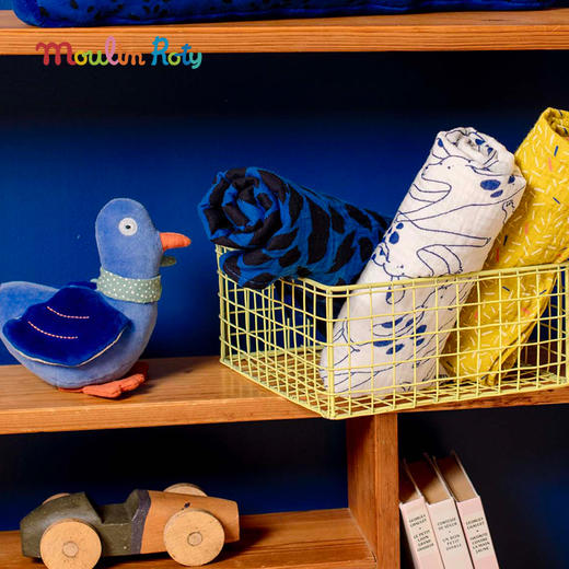 Moulin Roty 海鸥玩偶礼盒 玩偶礼盒 适合年龄0岁+ 可爱玩偶 小狗普斯与皮鲁系列 法国玩具 684010 商品图4