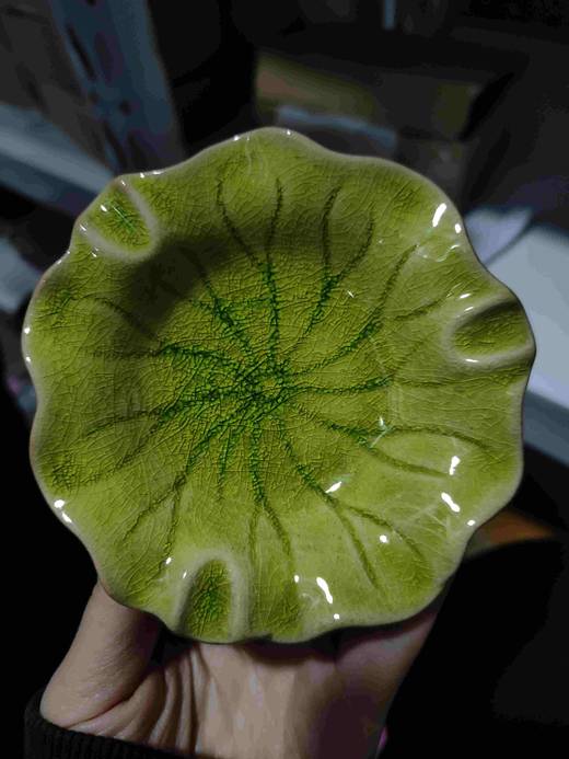 荷叶碟(冰裂)颜色随机 商品图3
