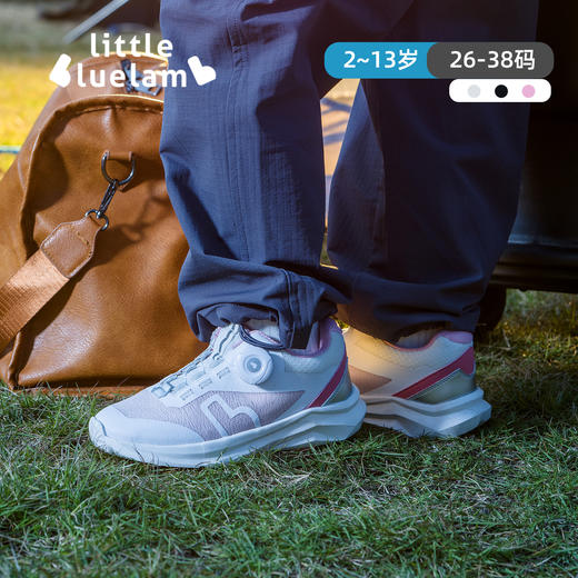 TY-【超轻回弹 佳】小蓝羊2025春新款儿童运动鞋中大童校园篮球鞋超轻缓震儿童跑步鞋- 蒲公英跑步鞋 商品图3