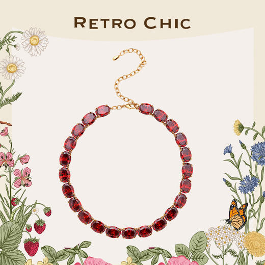 【歌手张杰&刘忻同款】Garden of Eden 伊甸园系列 | 香水车厘子晚宴项链 商品图0