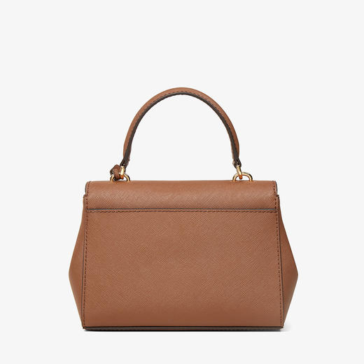 889154534971 迈克高仕MICHAEL KORS 【品牌质保】MK Ava 迷你字母Logo翻盖纯色通勤牛皮斜挎手提包 商品图2