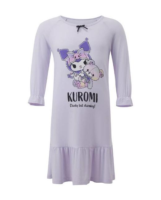 【春上新】8楼爱慕儿童Aimer Kids女孩奶皮酷洛米梦幻熊七分袖睡裙AK144H161，吊牌价399元 商品图3