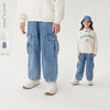 马克珍妮女童潮流百搭工装牛仔裤 儿童裤子2025年春装新款250270 商品缩略图0