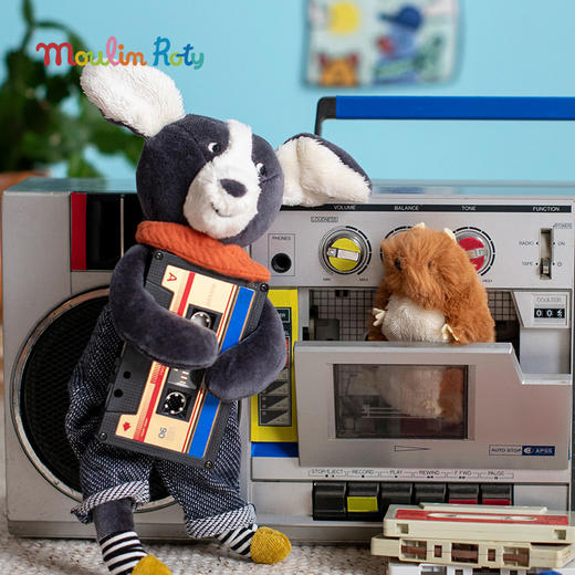 Moulin Roty 海鸥玩偶礼盒 玩偶礼盒 适合年龄0岁+ 可爱玩偶 小狗普斯与皮鲁系列 法国玩具 684010 商品图7