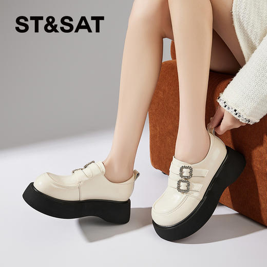 星期六学院风水钻扣松糕厚底乐福SSD1112E2G 商品图4