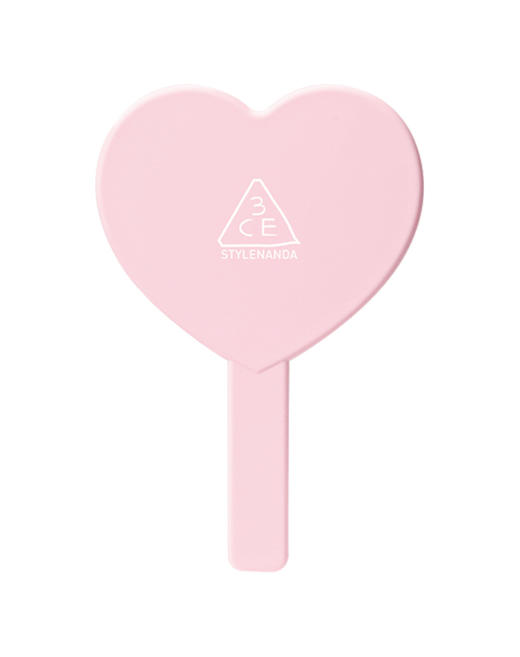 6974906803888 三熹玉3CE 3CE粉紫色爱心手持镜 商品图1