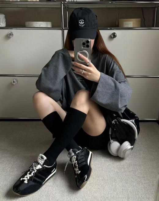 AD & SONG 系列马毛复古休闲鞋跑鞋011406 商品图8