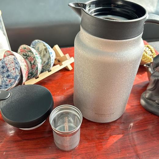 热卖！能装“万物”，保温保鲜！英国摩飞旗下品牌morphycoltd 钛合金保温杯 茶水分离 450ml/弱碱水轻钛保温壶 保冷保热 1500ml 商品图6