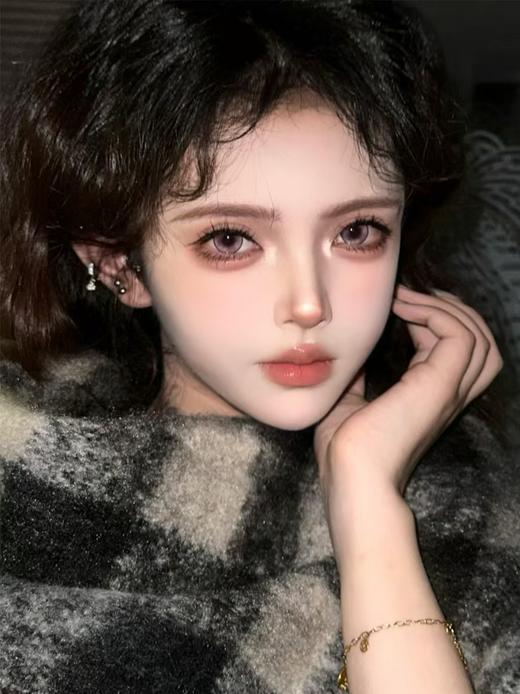 【大直径半年抛】LOVEIIKIRA-酒心可可粉-14.5mm【半年抛 0-1000度 含有525/575】着色13.9mm 商品图6